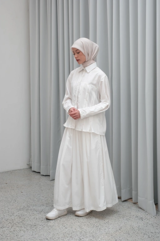 Image of KAIA Skirt - Broken White