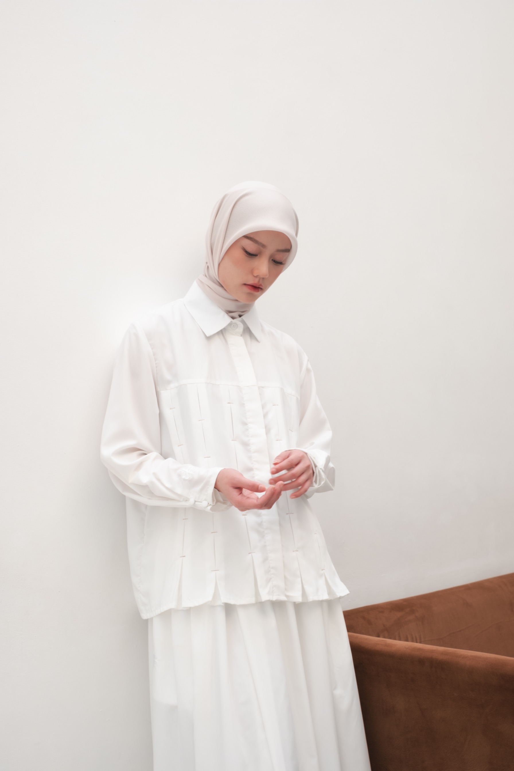 MEIYA Blouse - Broken White