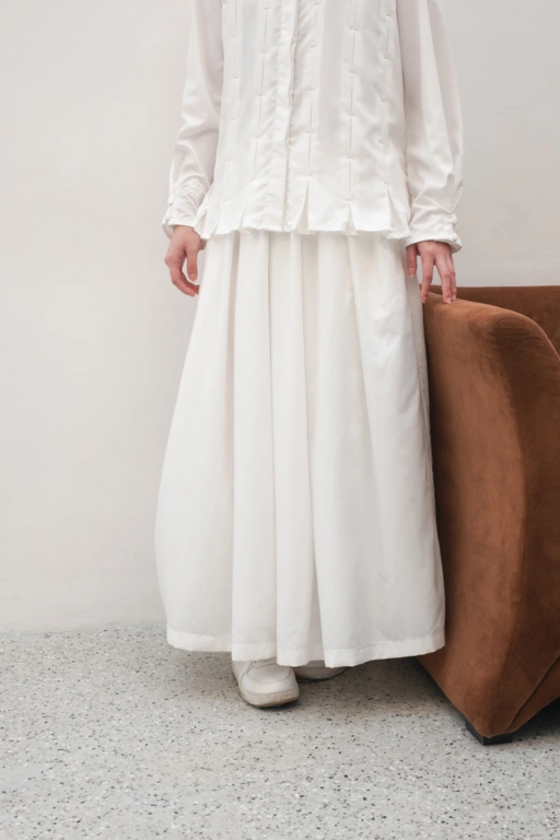 Image of KAIA Skirt - Broken White