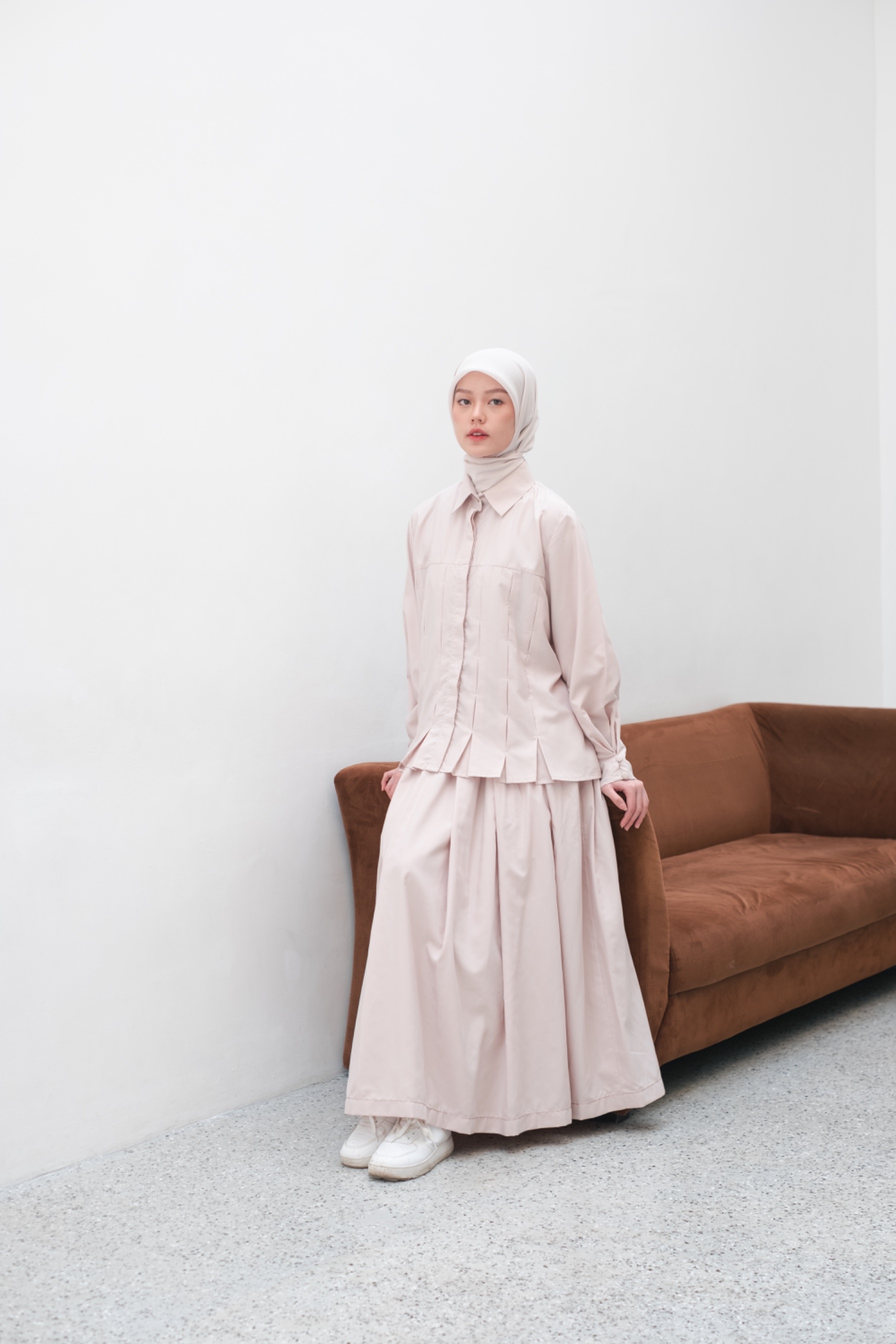 KAIA Skirt - Nude