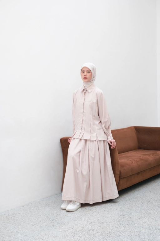 Image of KAIA Skirt - Nude