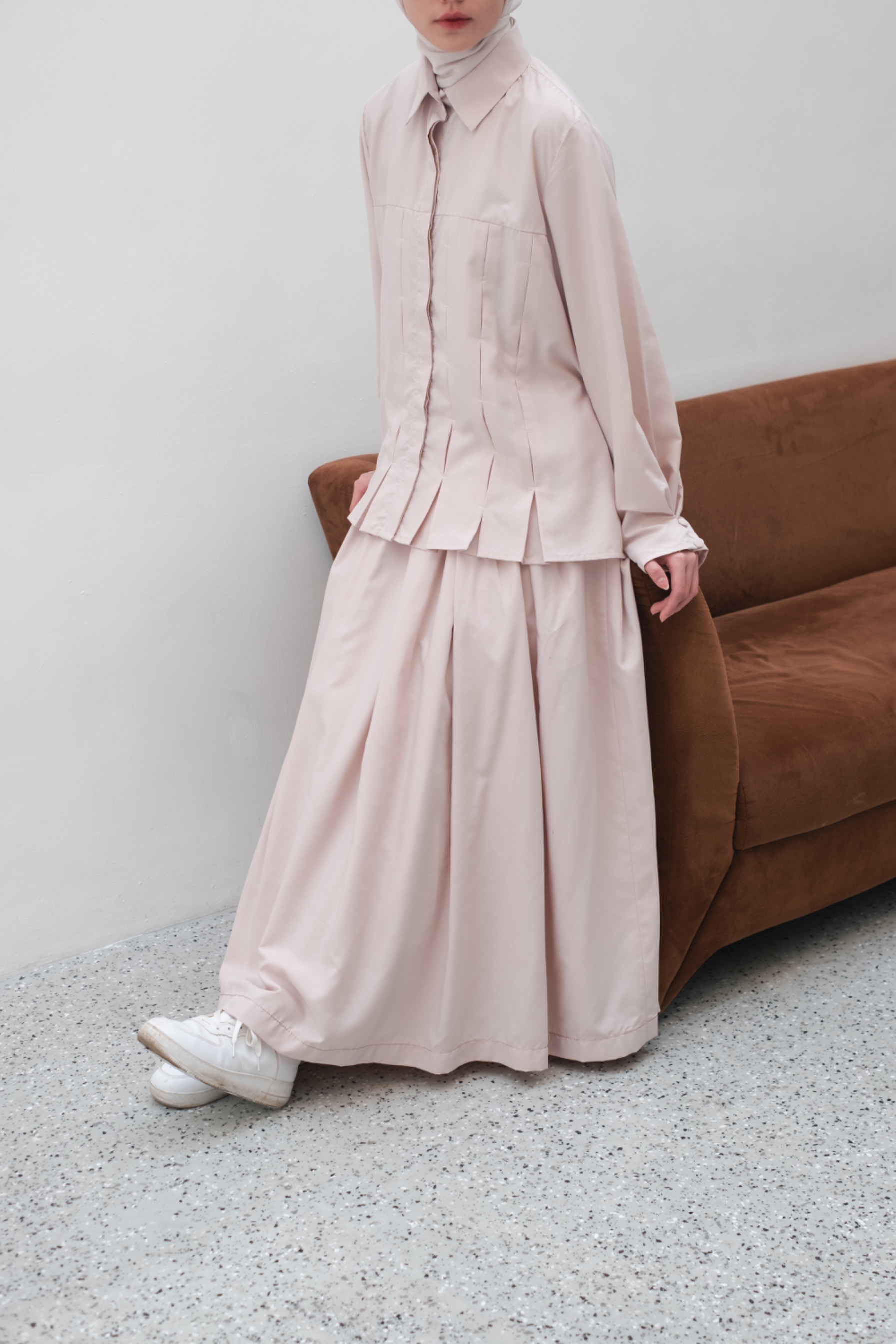 KAIA Skirt - Nude