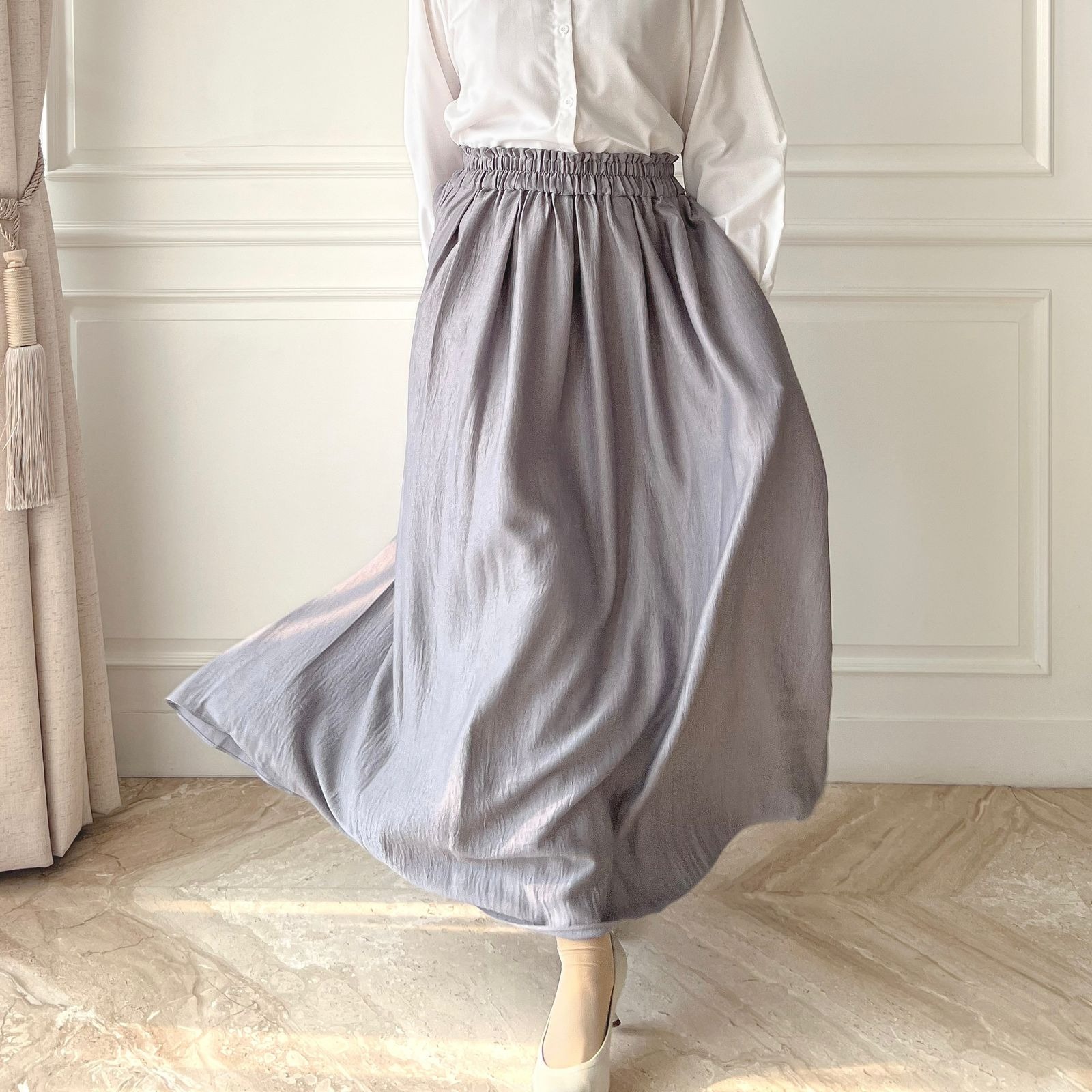 NEVE Skirt - Cool Gray