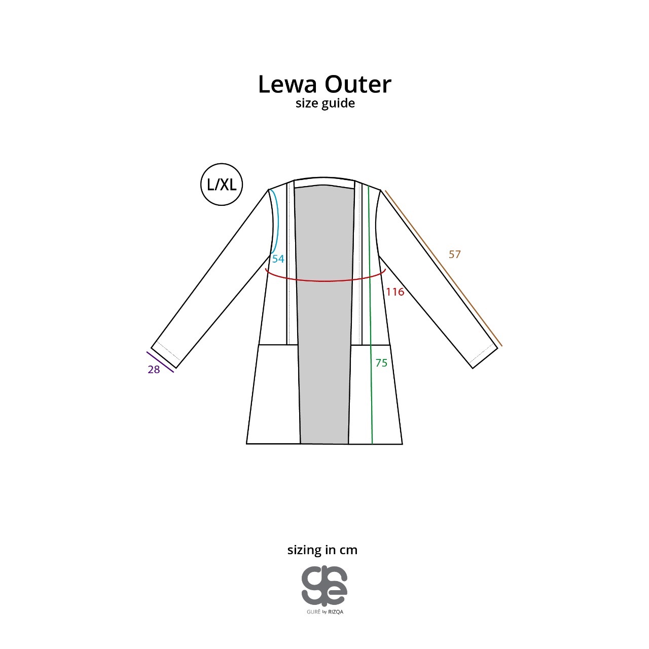 LEWA Outer - Black