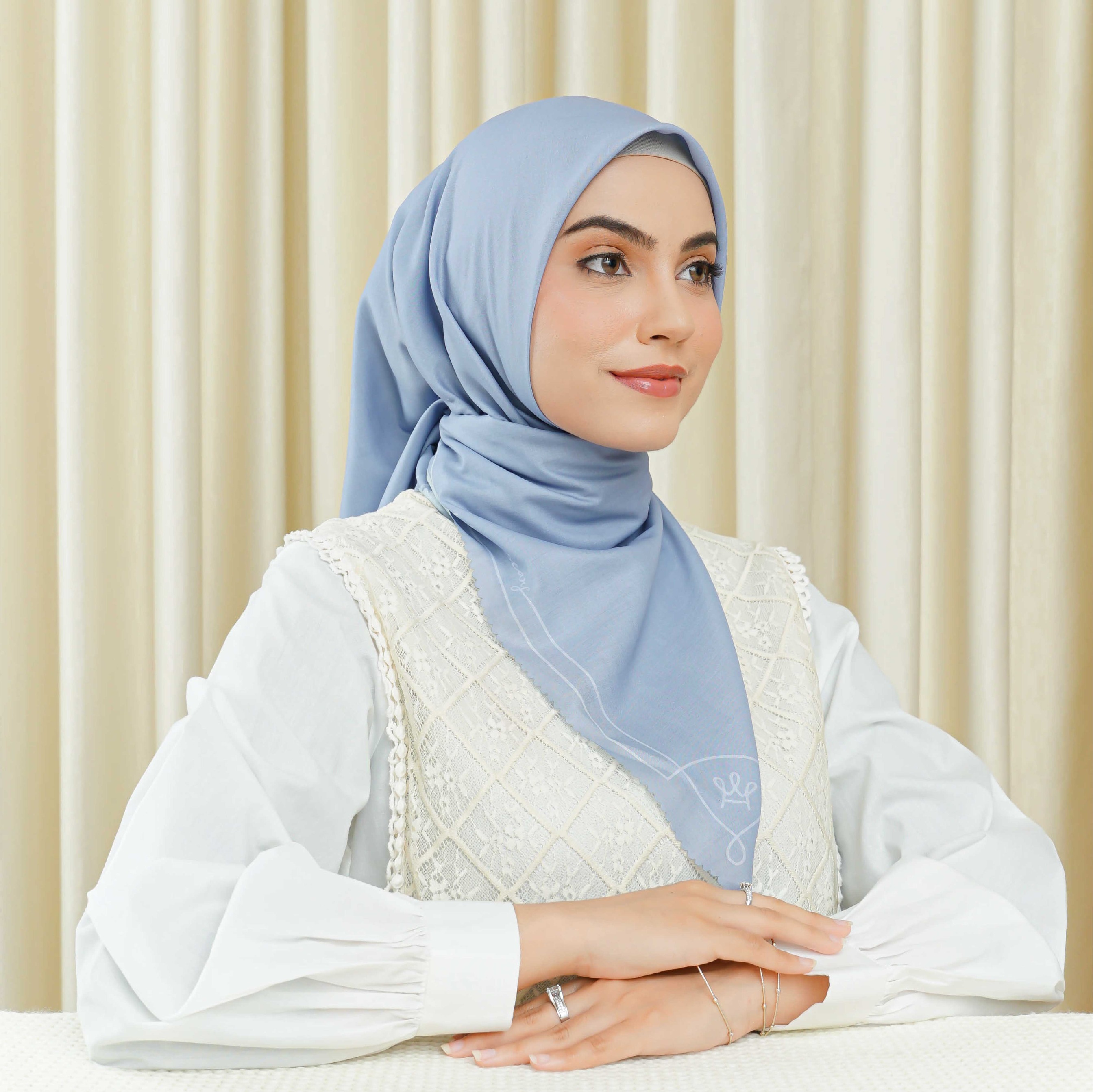 Halwa Signature Plain Eventide Scarf