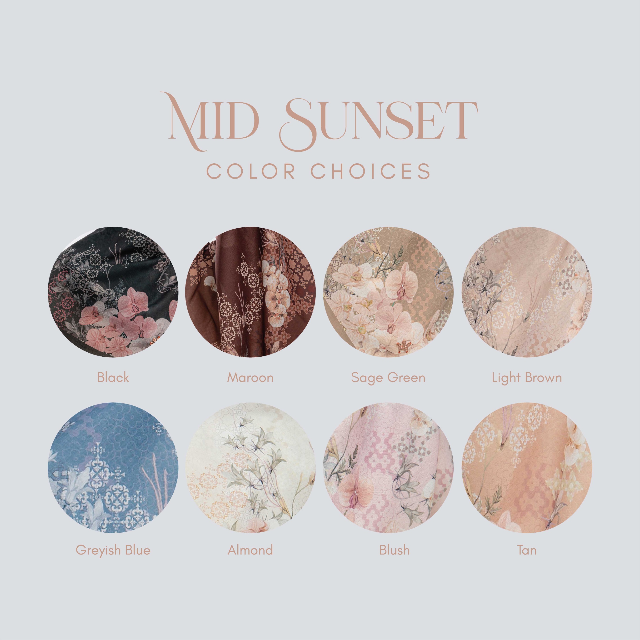 Halwa Scarf Mid Sunset Tan