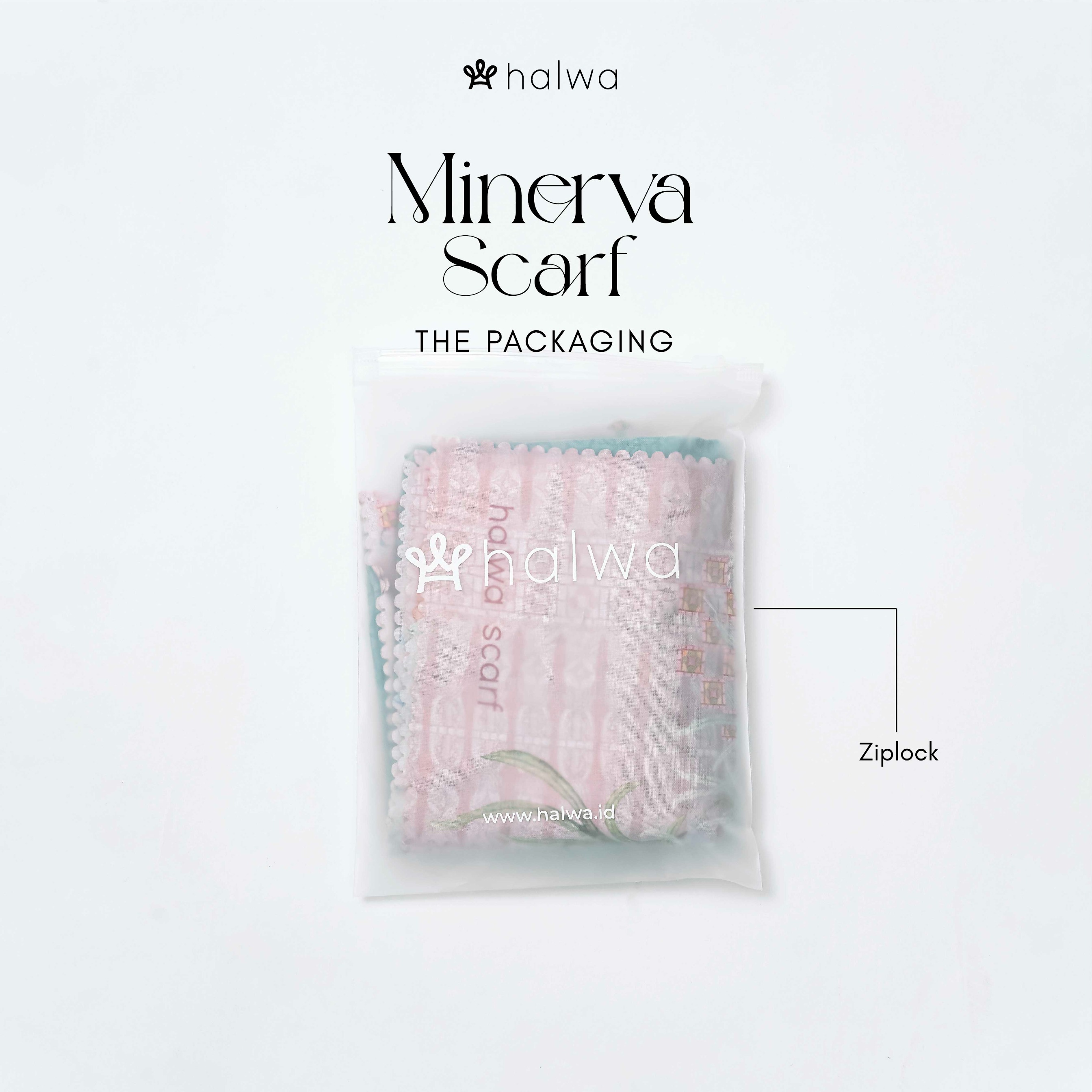 Halwa Scarf Minerva Black