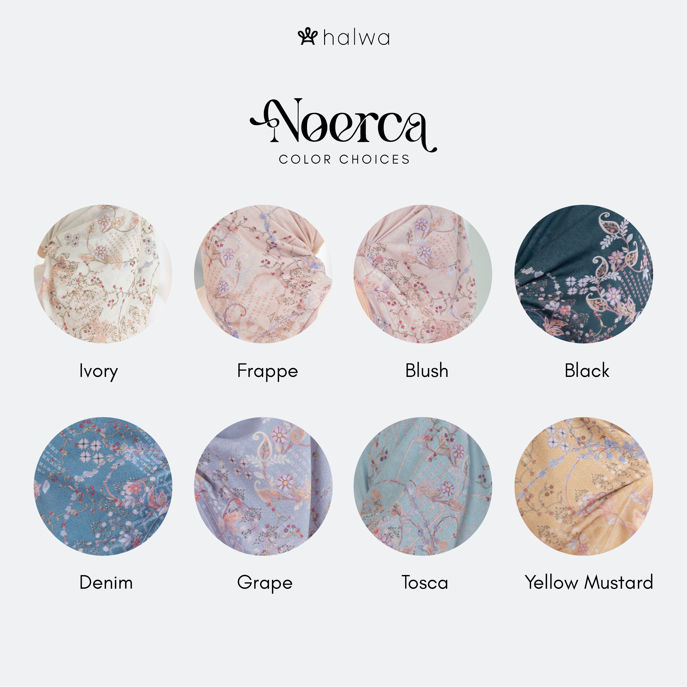 Halwa Scarf Noerca Tosca