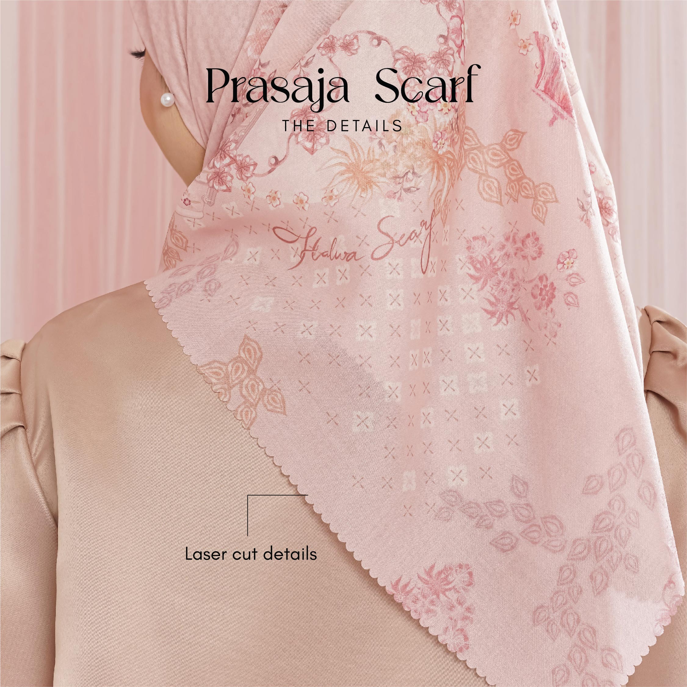 Halwa Scarf Prasaja Black