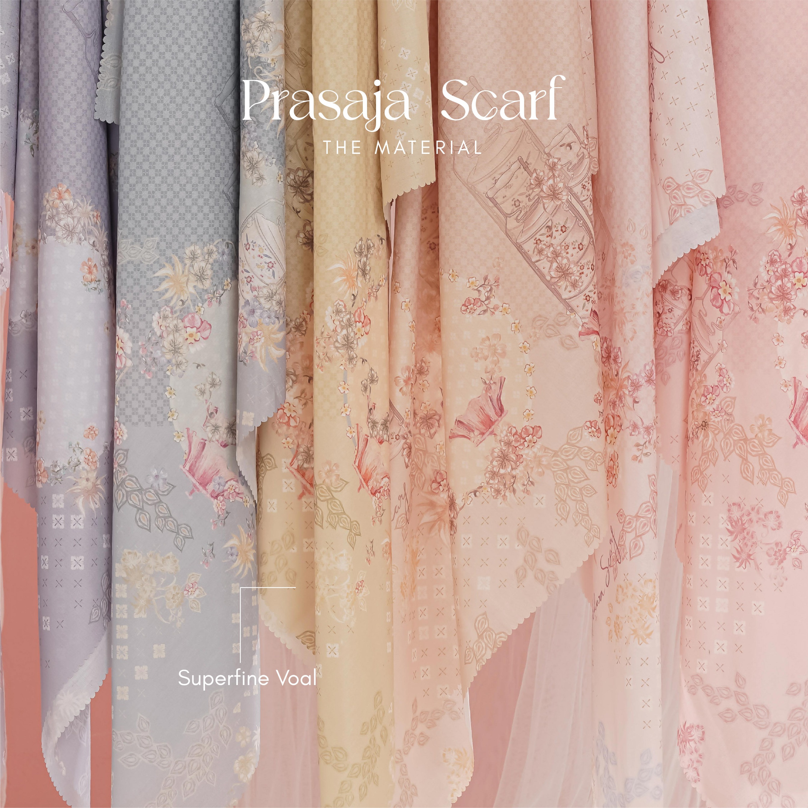 Halwa Scarf Prasaja Black