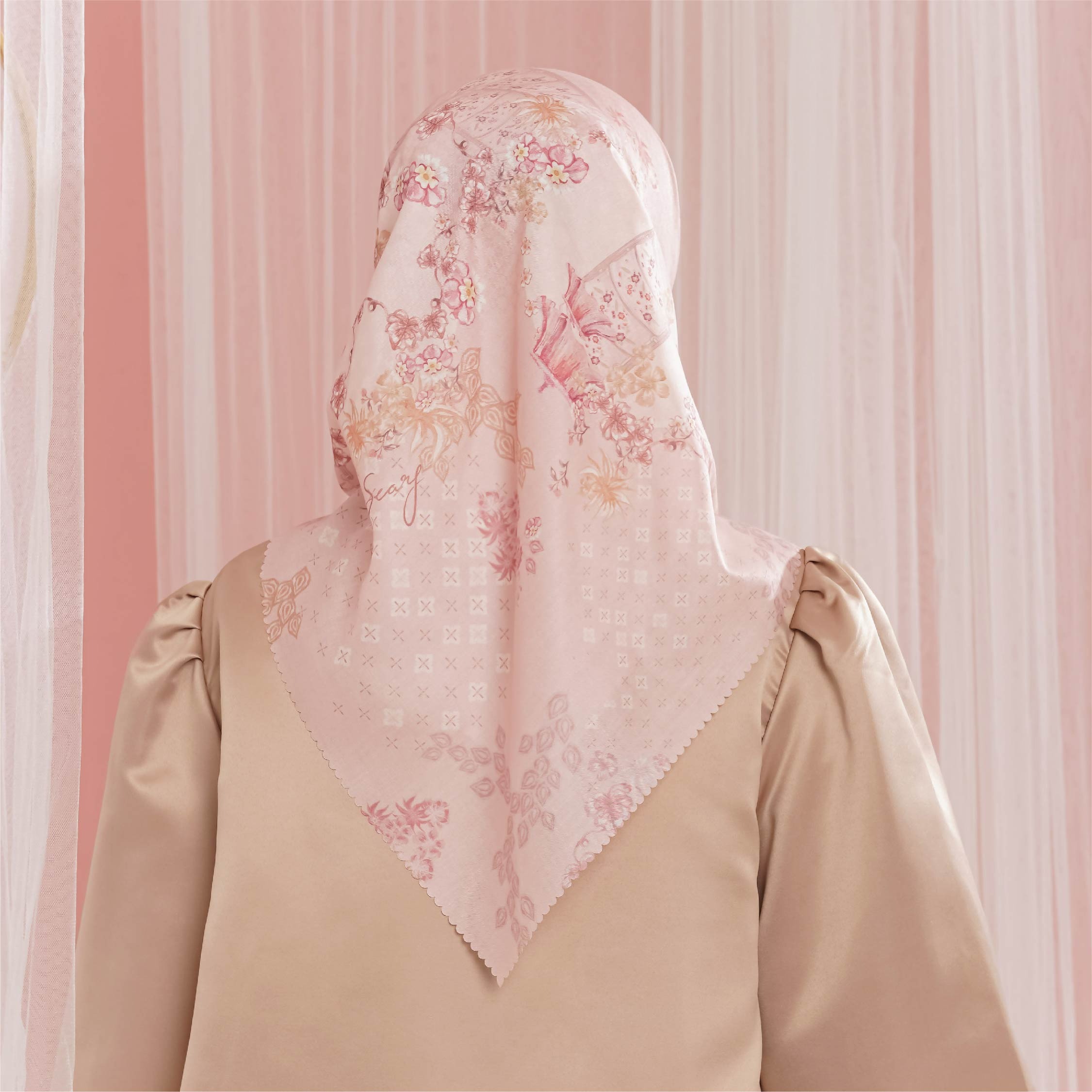 Halwa Scarf Prasaja Blossom