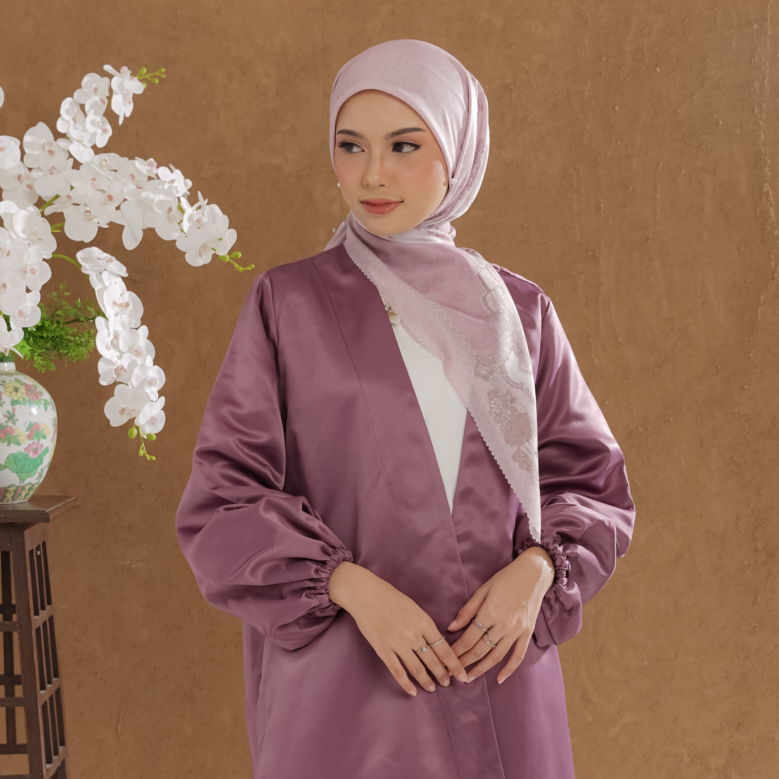 Halwa Scarf Anindya Blush