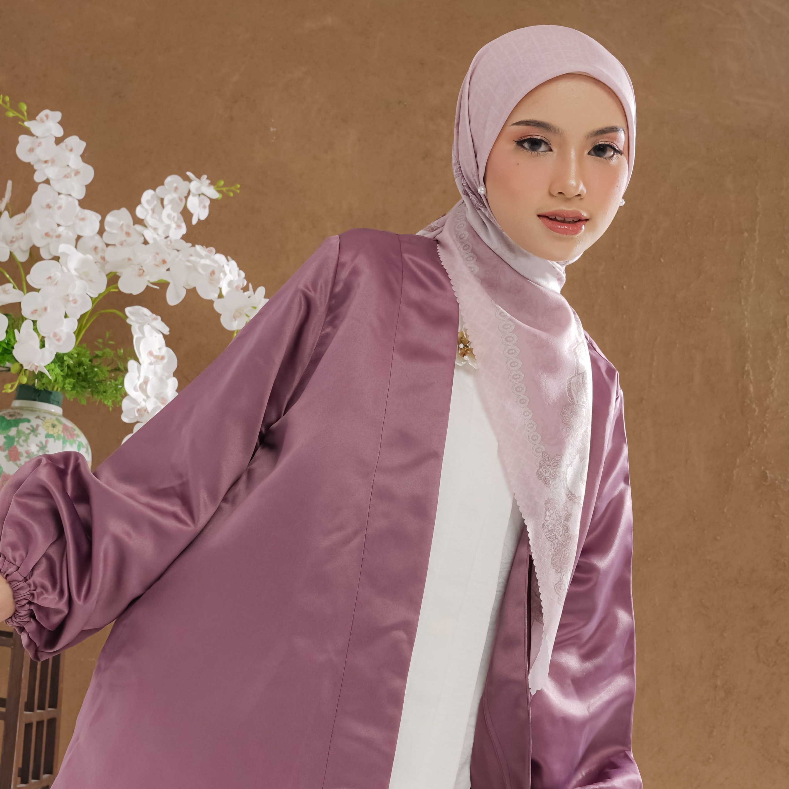 Halwa Scarf Anindya Blush