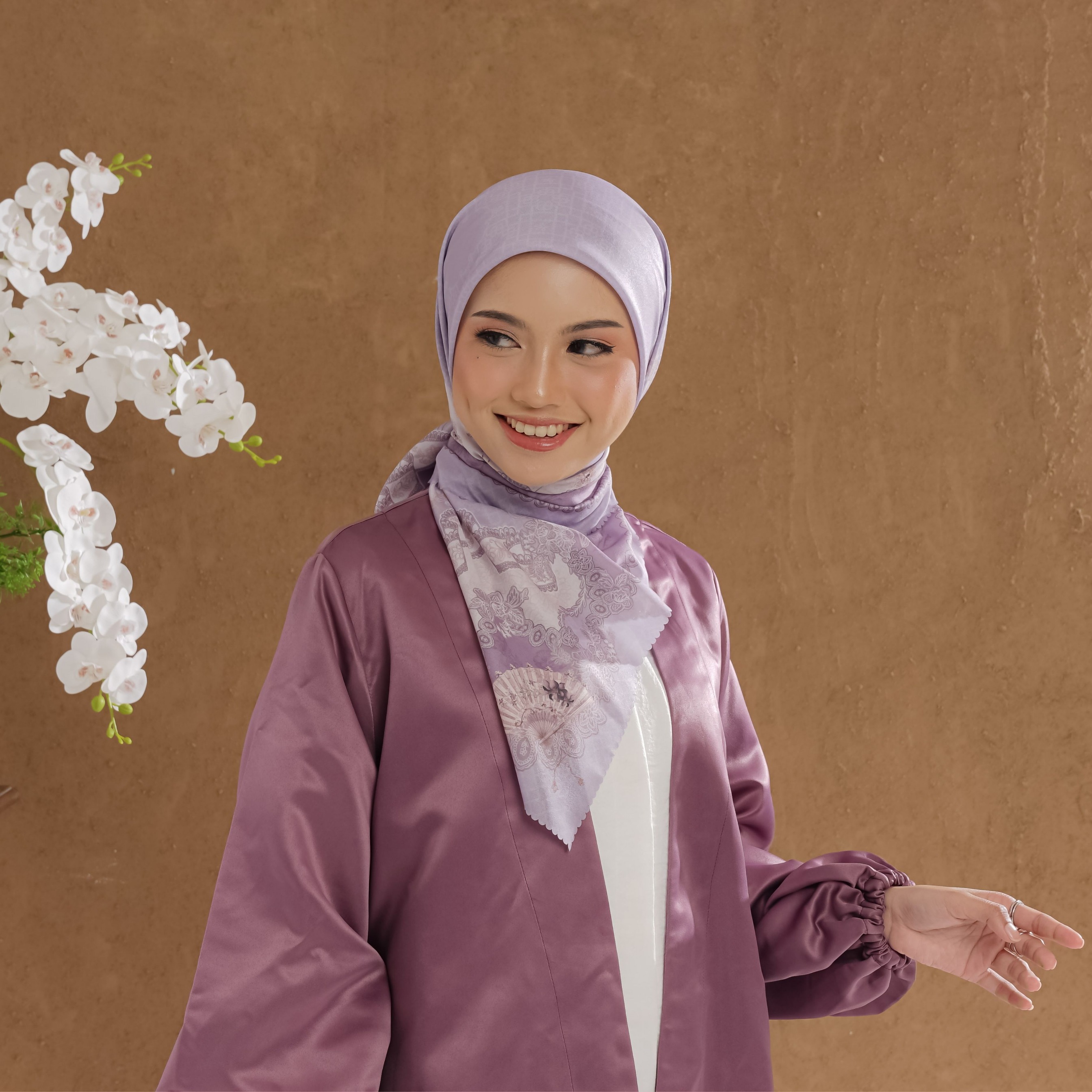 Halwa Scarf Anindya Evening Haze