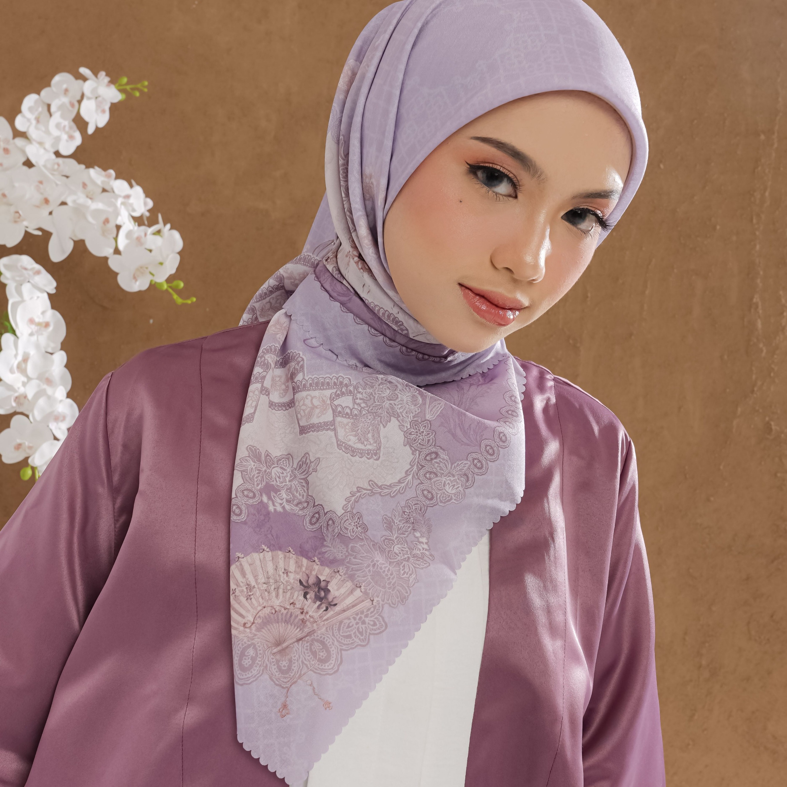 Halwa Scarf Anindya Evening Haze