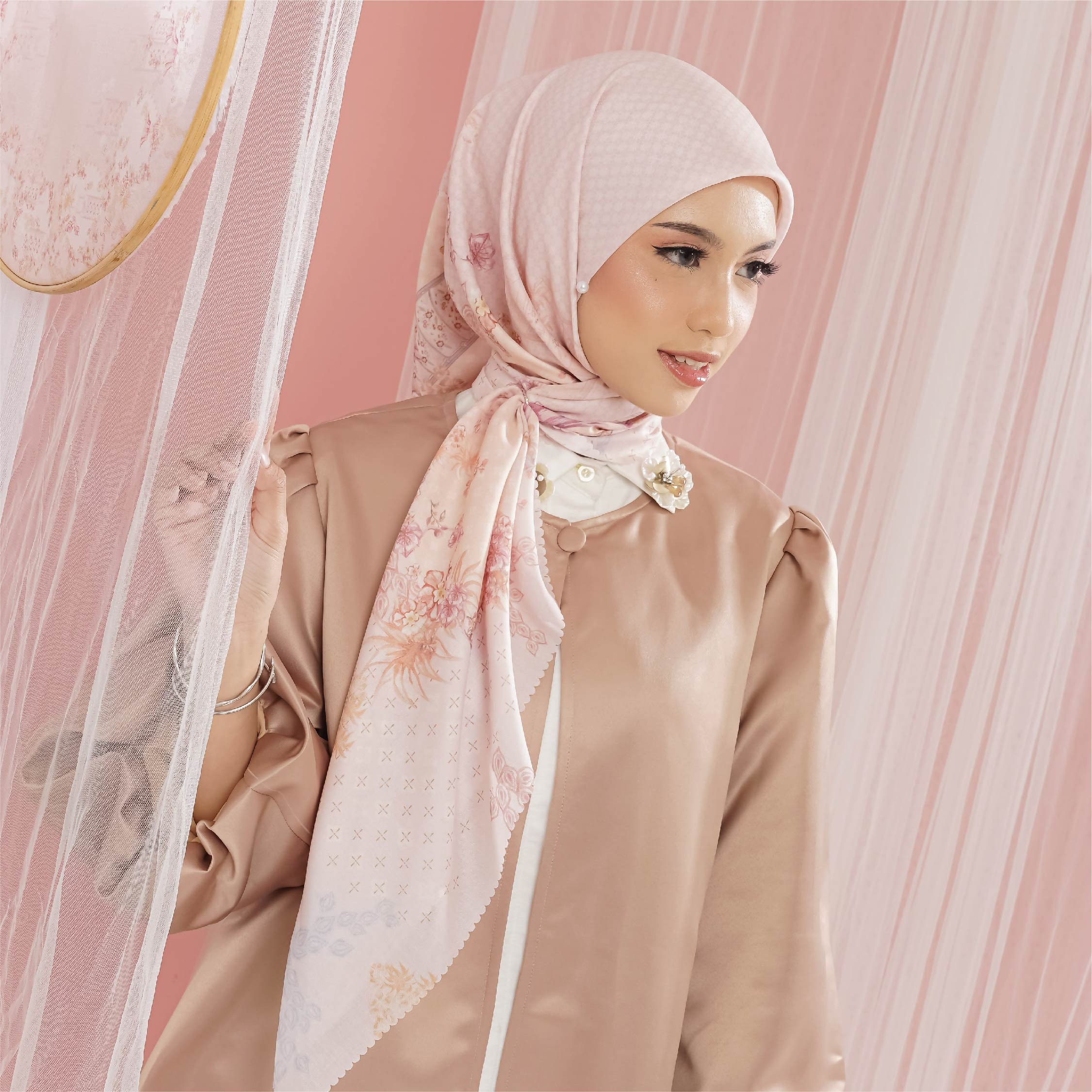 Halwa Scraf Prasaja Rose Powder