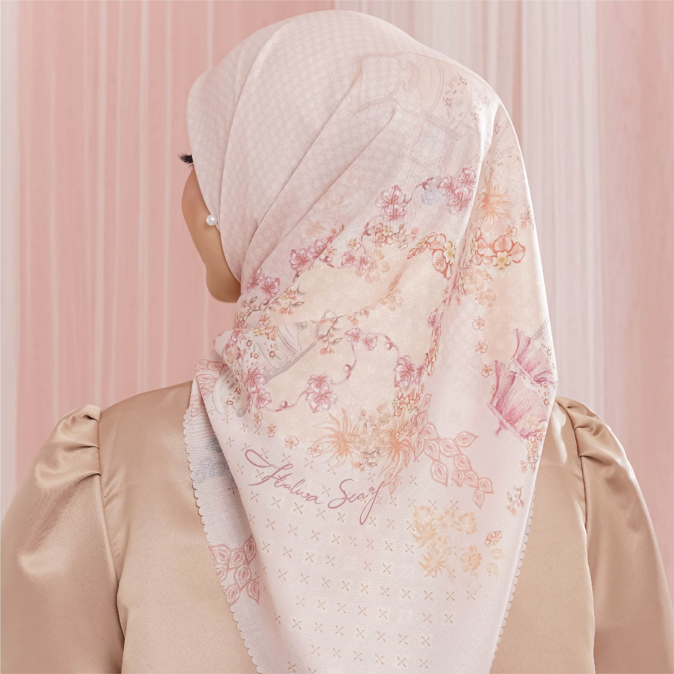 Halwa Scraf Prasaja Rose Powder