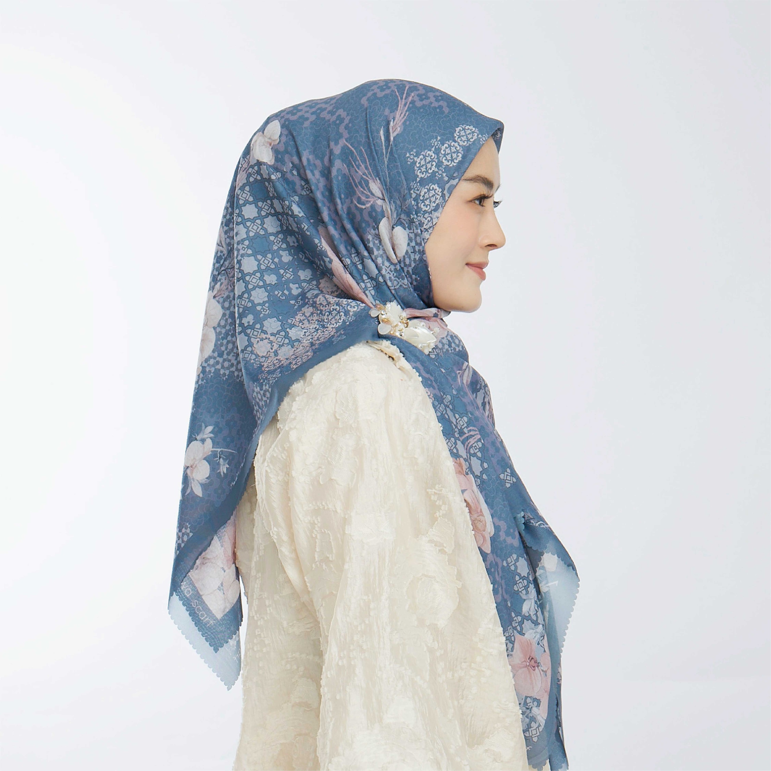 Halwa Scarf Mid Sunset Blue