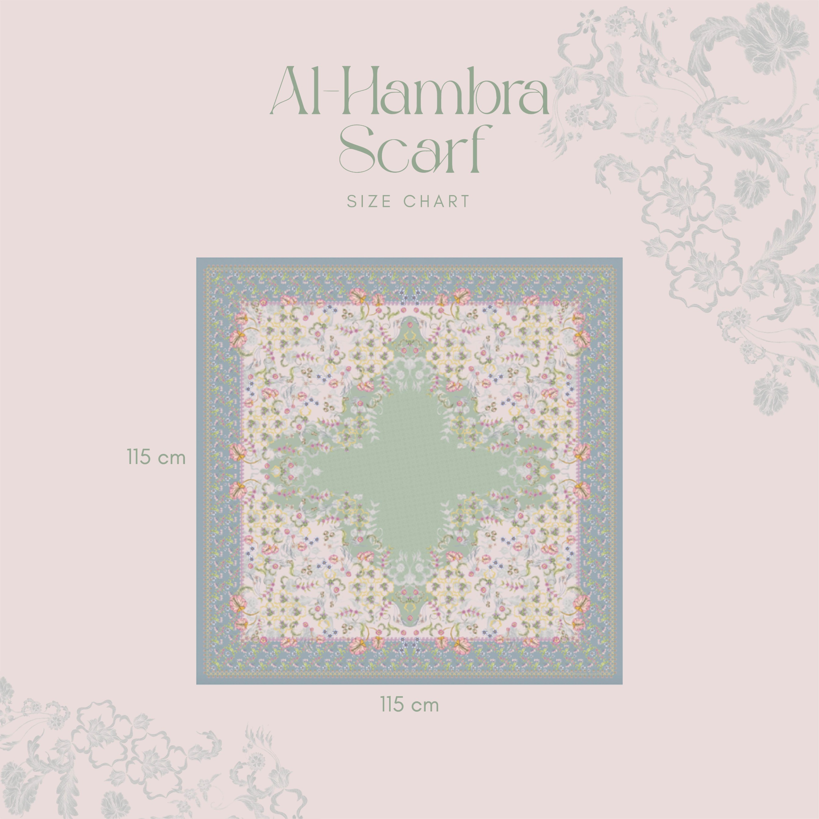 Halwa Scarf Al-Hambra Tea