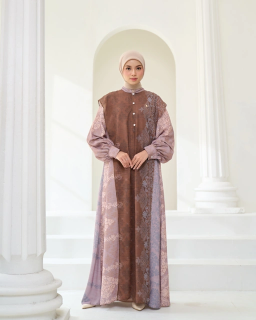 Image of Misha Dress Brown