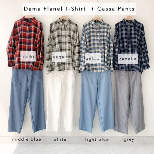 Image of Kemeja Dama Flanel