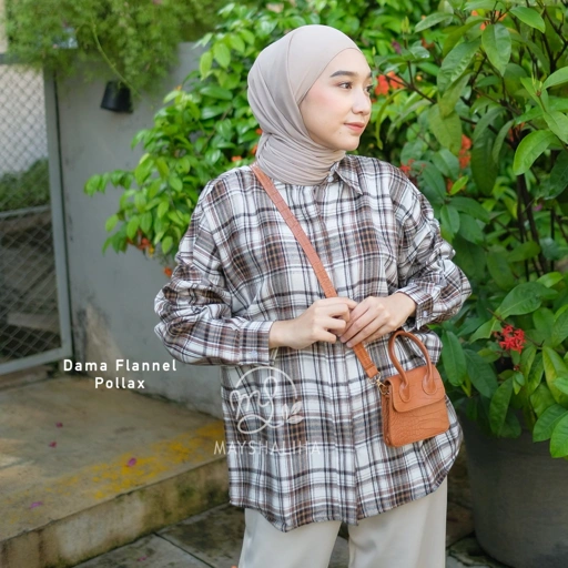 Image of Kemeja Dama Flanel