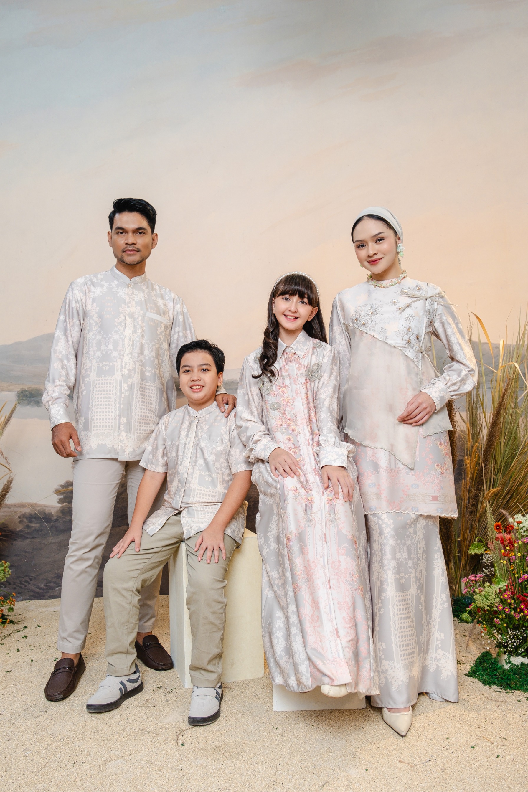 PO Puspita Kurung in Lily Green
