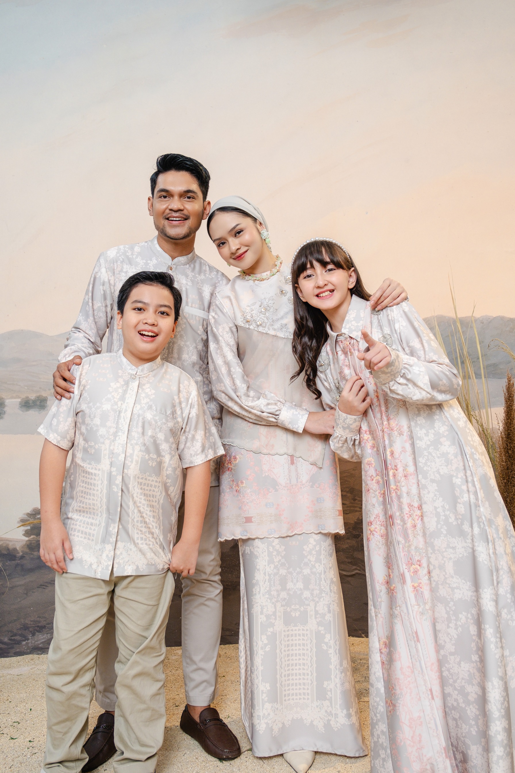 PO Puspita Dress Kids in Lily Green