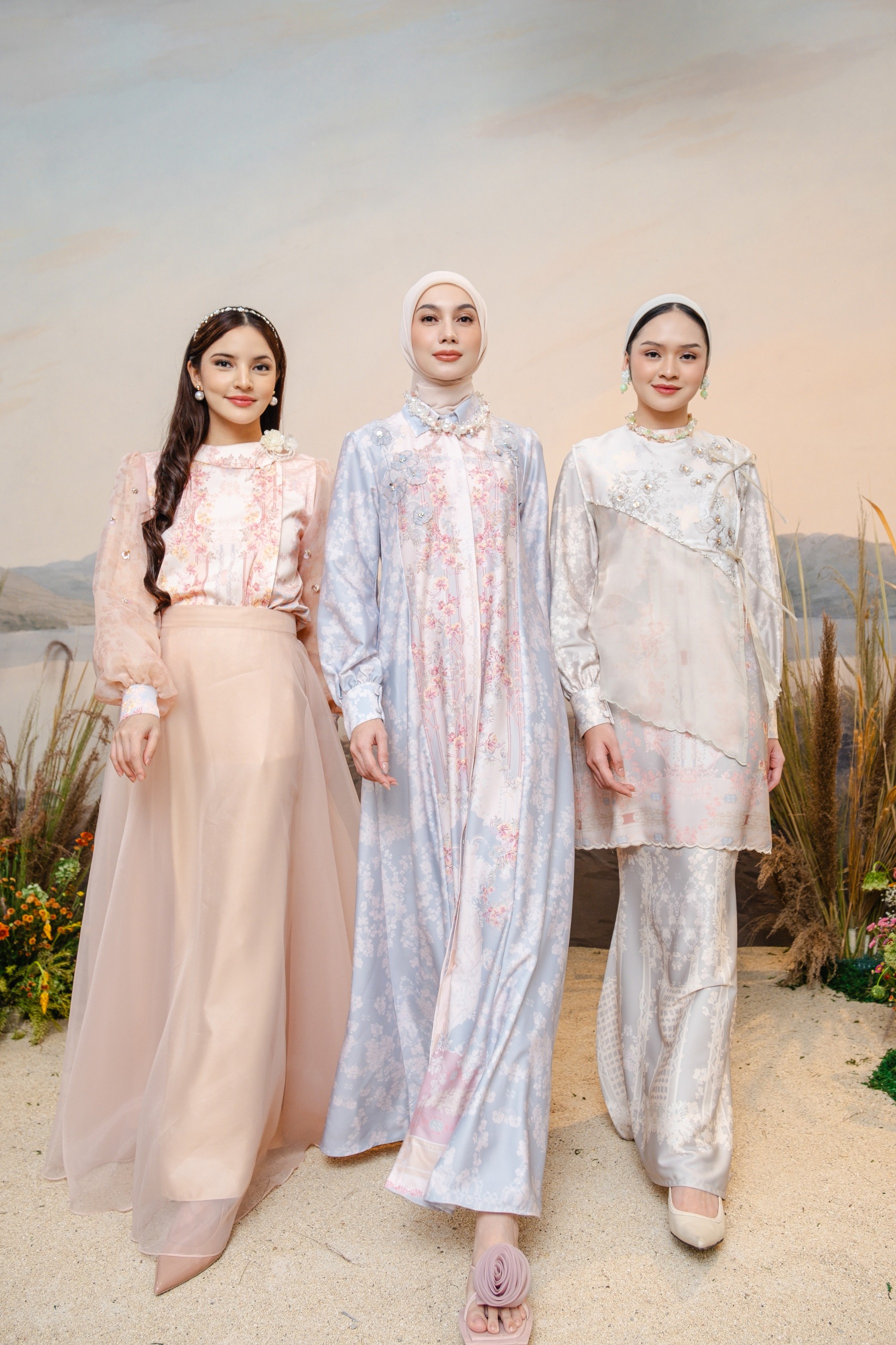 PO Puspita Blouse in Peony Peach