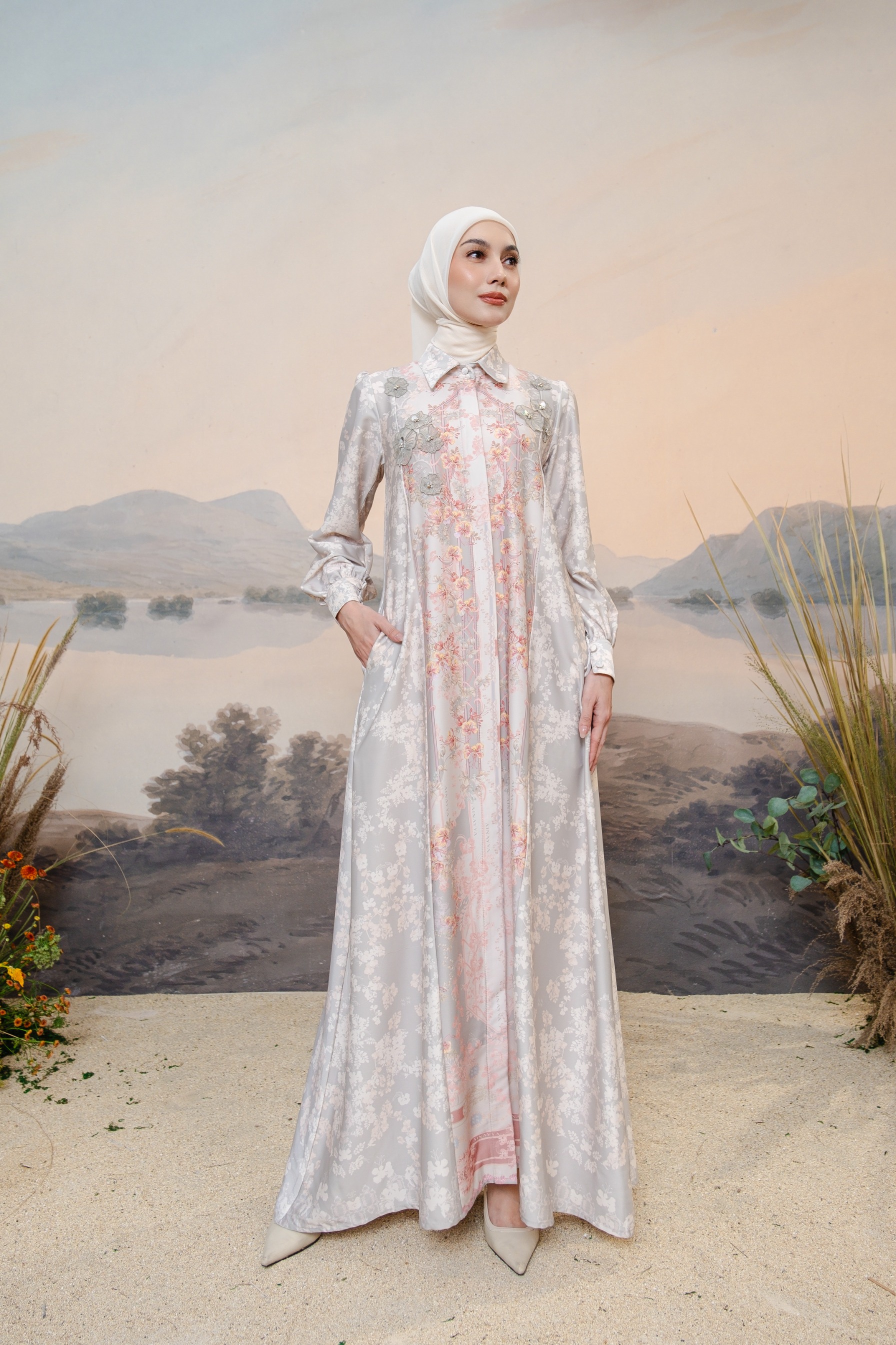 PO Puspita Dress in Lily Green