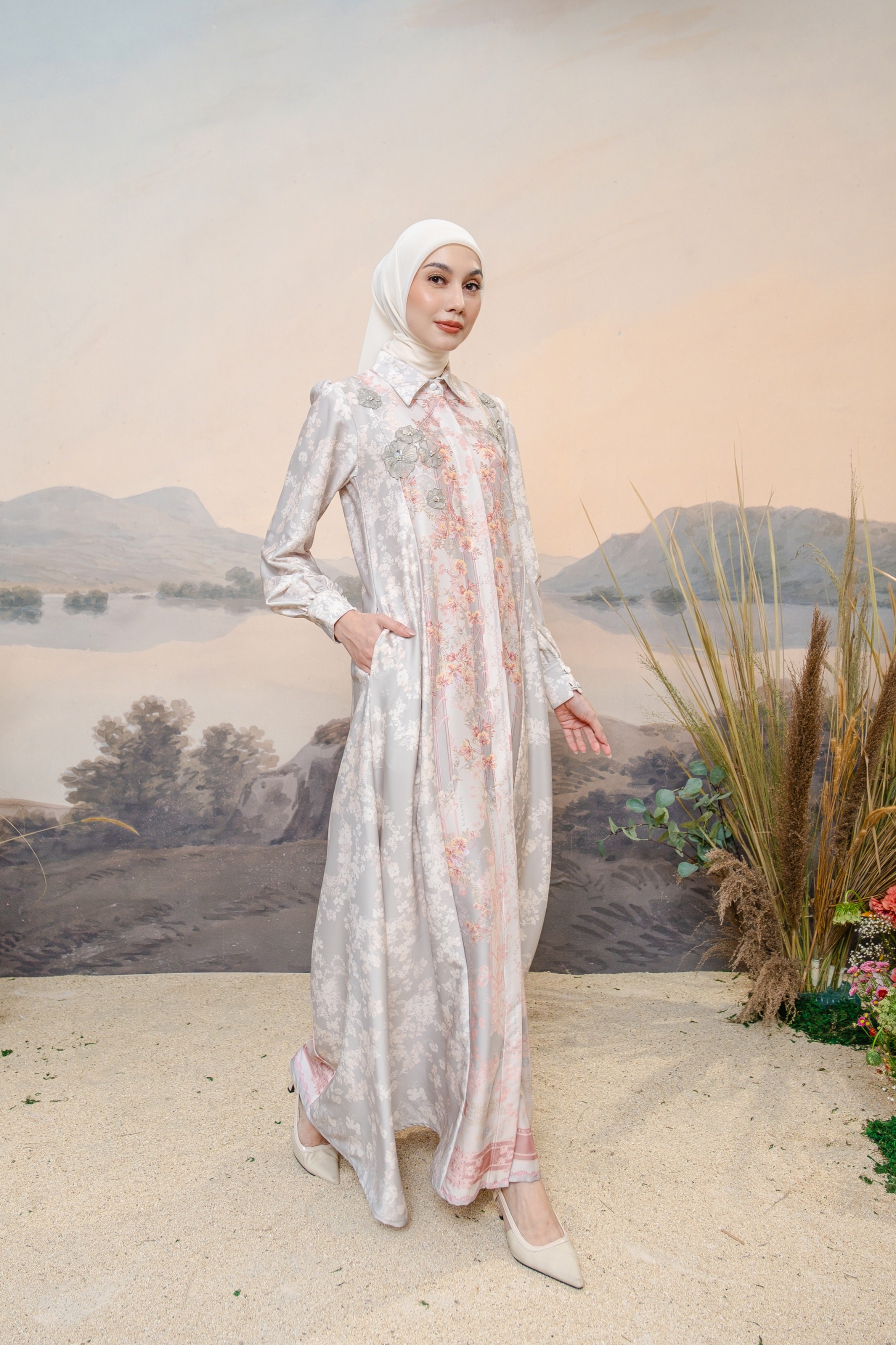 PO Puspita Dress in Lily Green