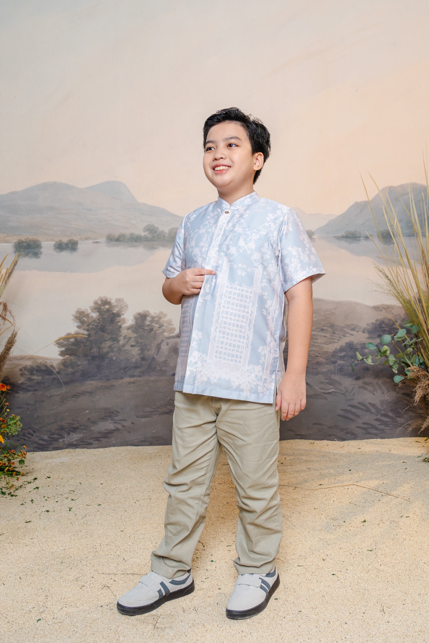 PO Puspita Koko Boys in Alice Blue