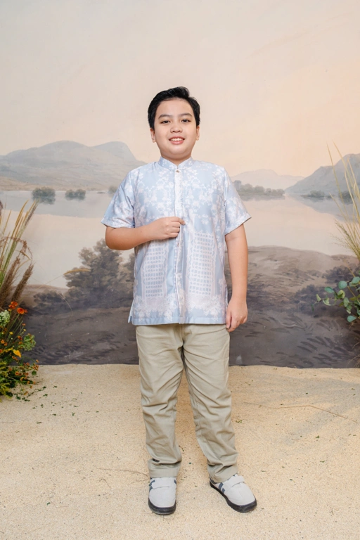 Image of PO Puspita Koko Boys in Alice Blue