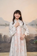 PO Puspita Dress Kids in Lily Green