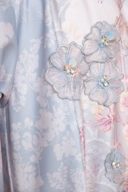 PO Puspita Dress Kids in Alice Blue
