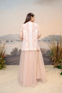 PO Puspita Blouse in Peony Peach