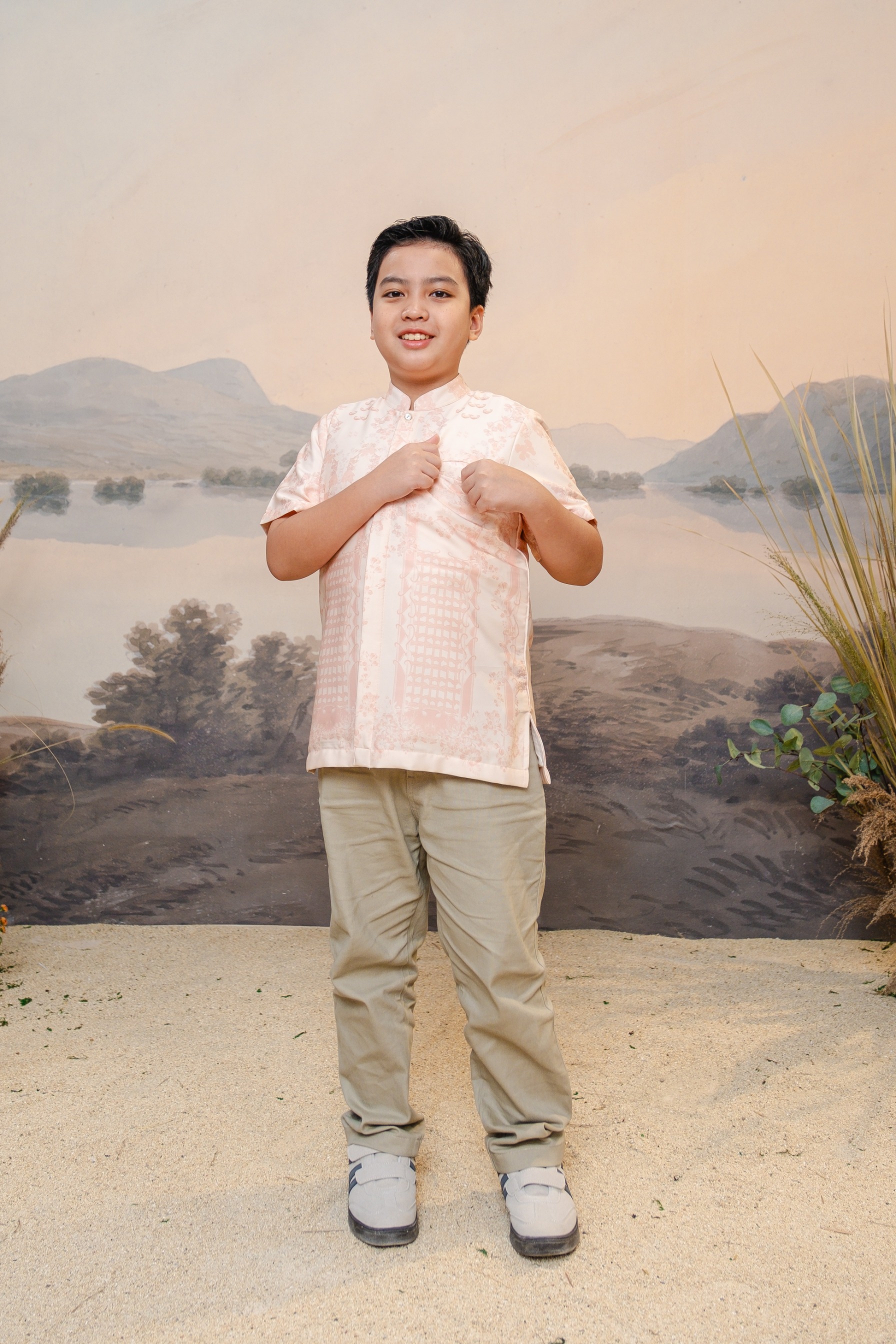 PO Puspita Koko Boys in Peony Peach