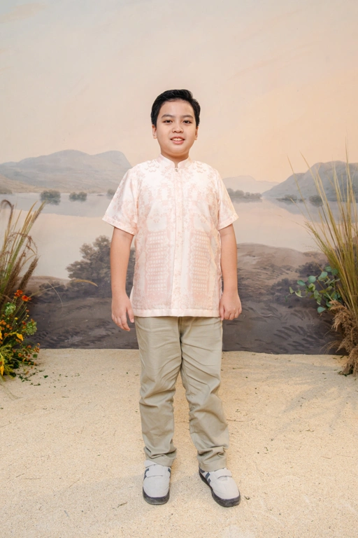 Image of PO Puspita Koko Boys in Peony Peach