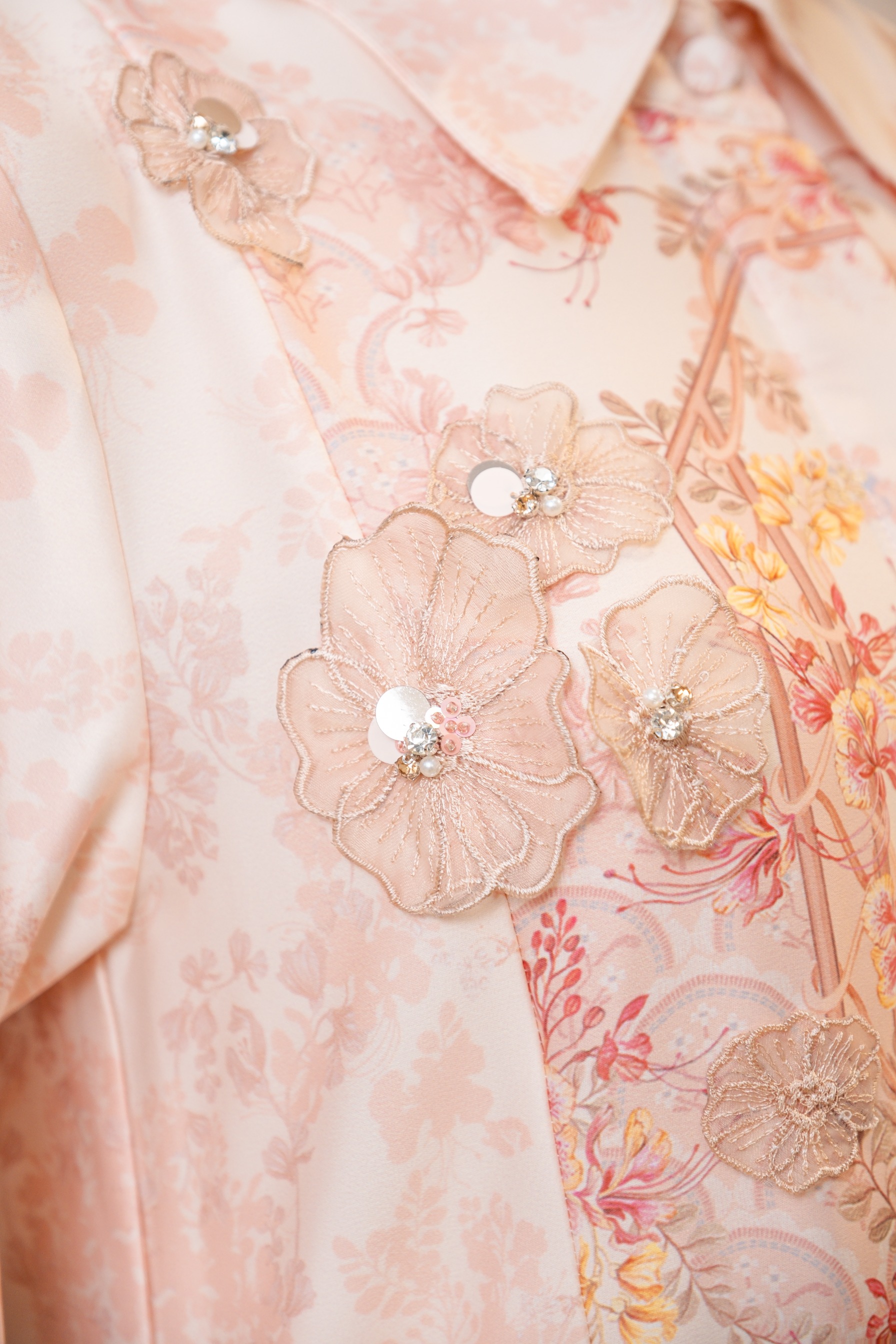 PO Puspita Dress in Peony Peach