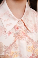 PO Puspita Dress Kids in Peony Peach
