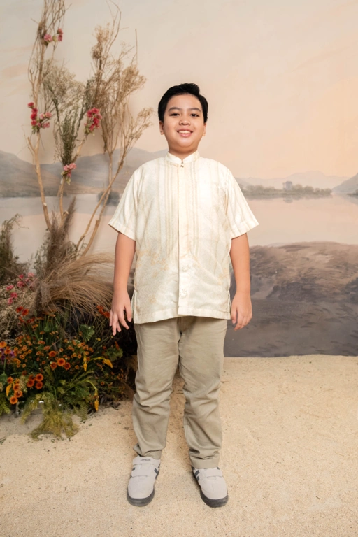 Image of PO Angsana Koko Boys in Butter Yellow