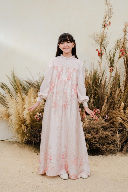 Image of PO Juwita Dress Kids in Gardenia