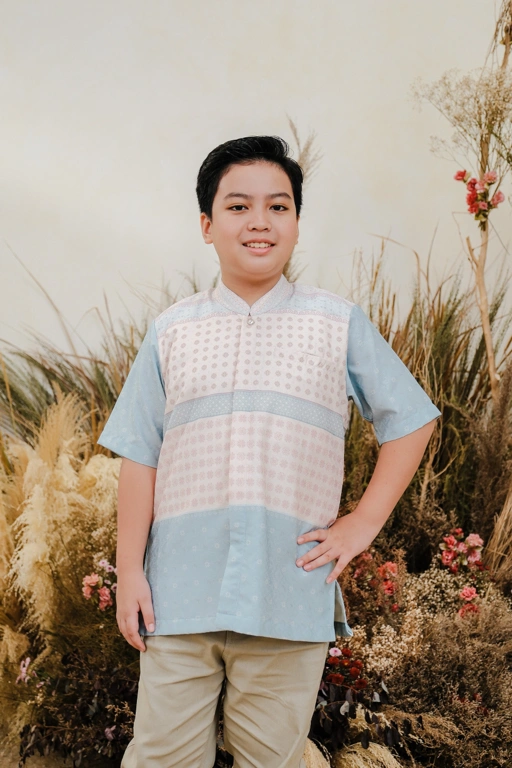 Image of PO Juwita Koko Boys in Delicate Blue