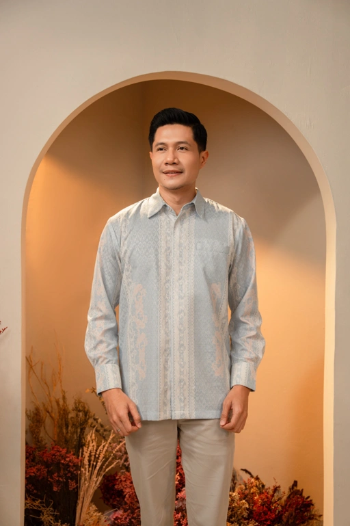 Image of Kayana Shirt Men in Cherry Rose