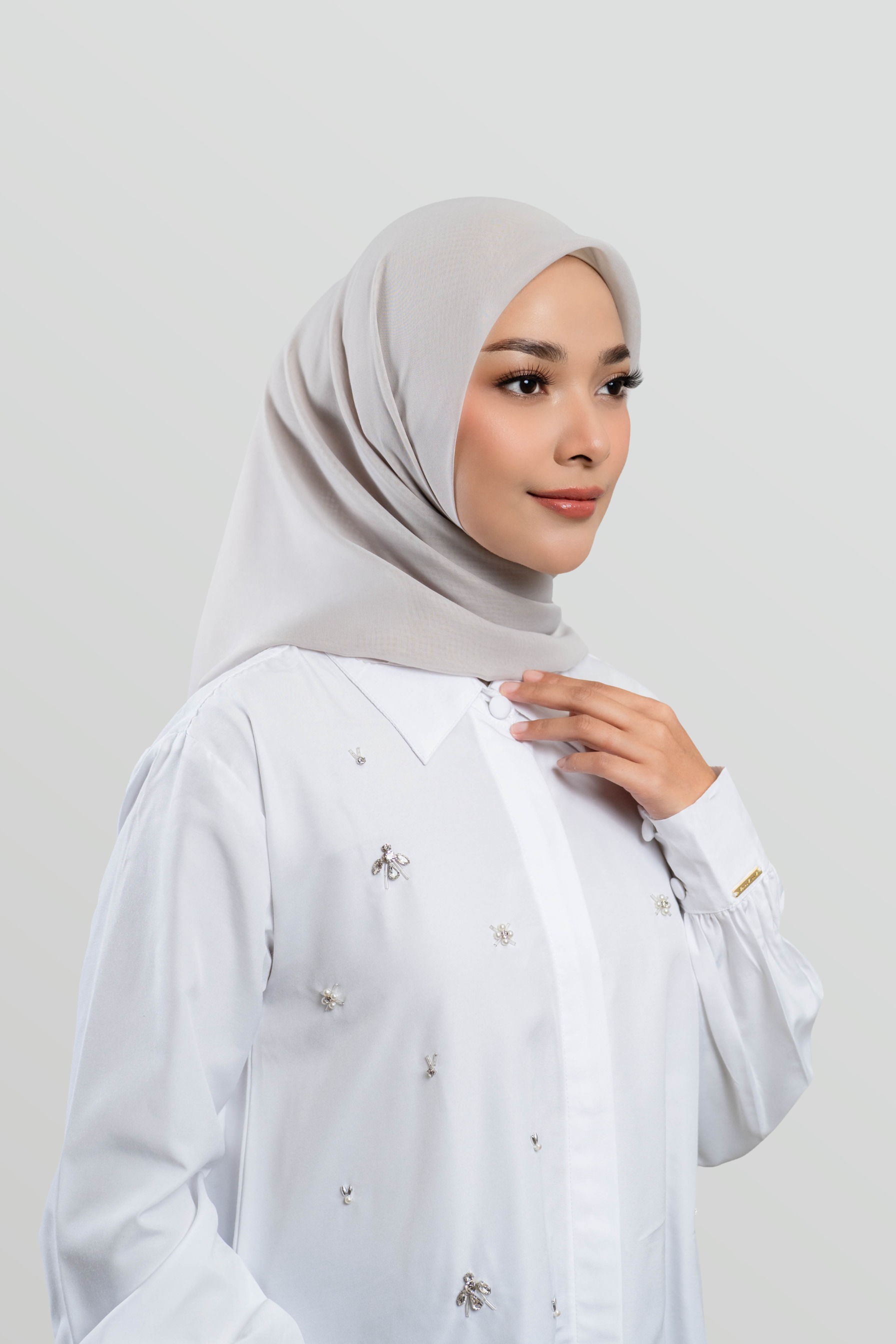 Velvée Premium Soft Paris in Light Grey