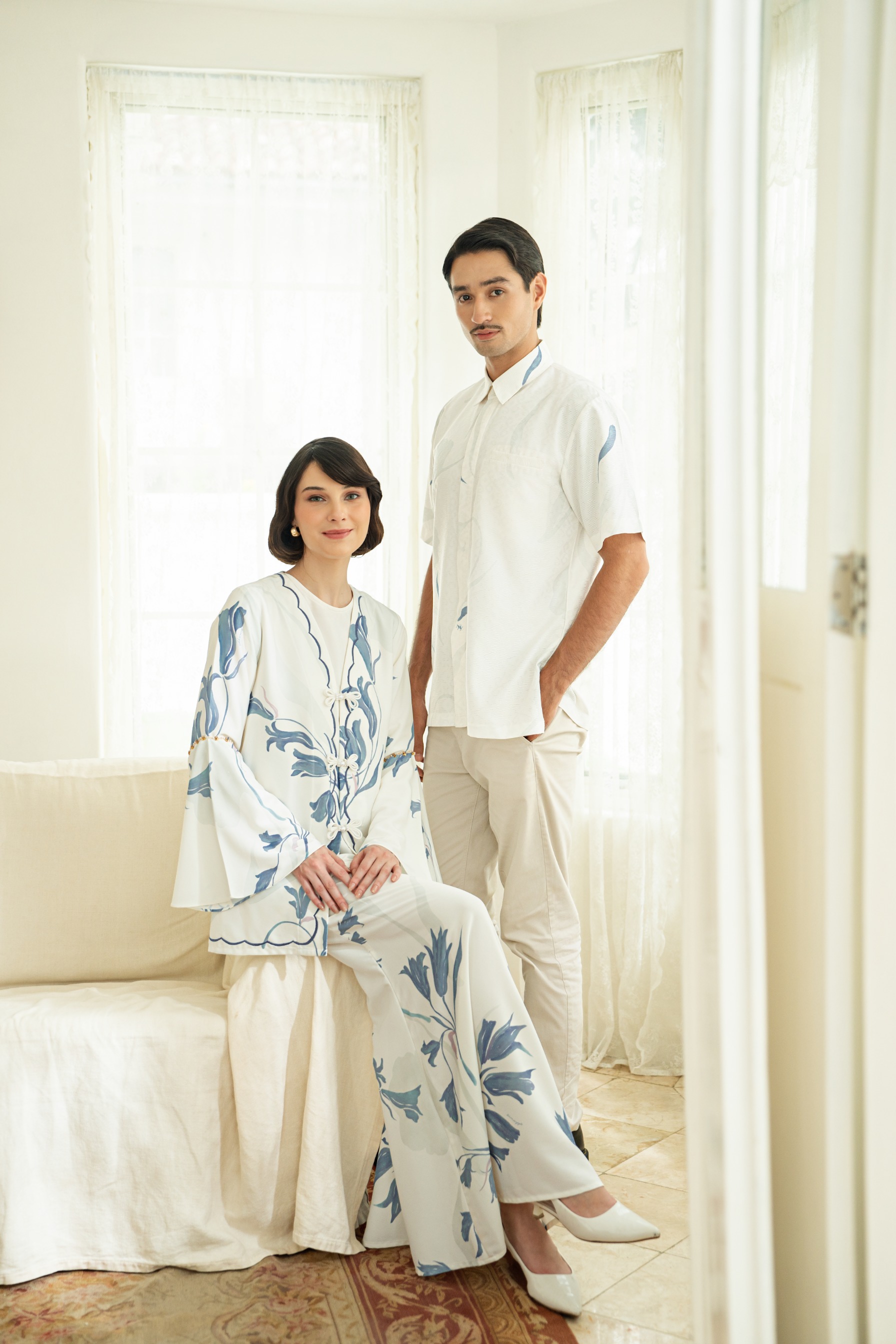 PO Lana Shirt Men in Lily Sky
