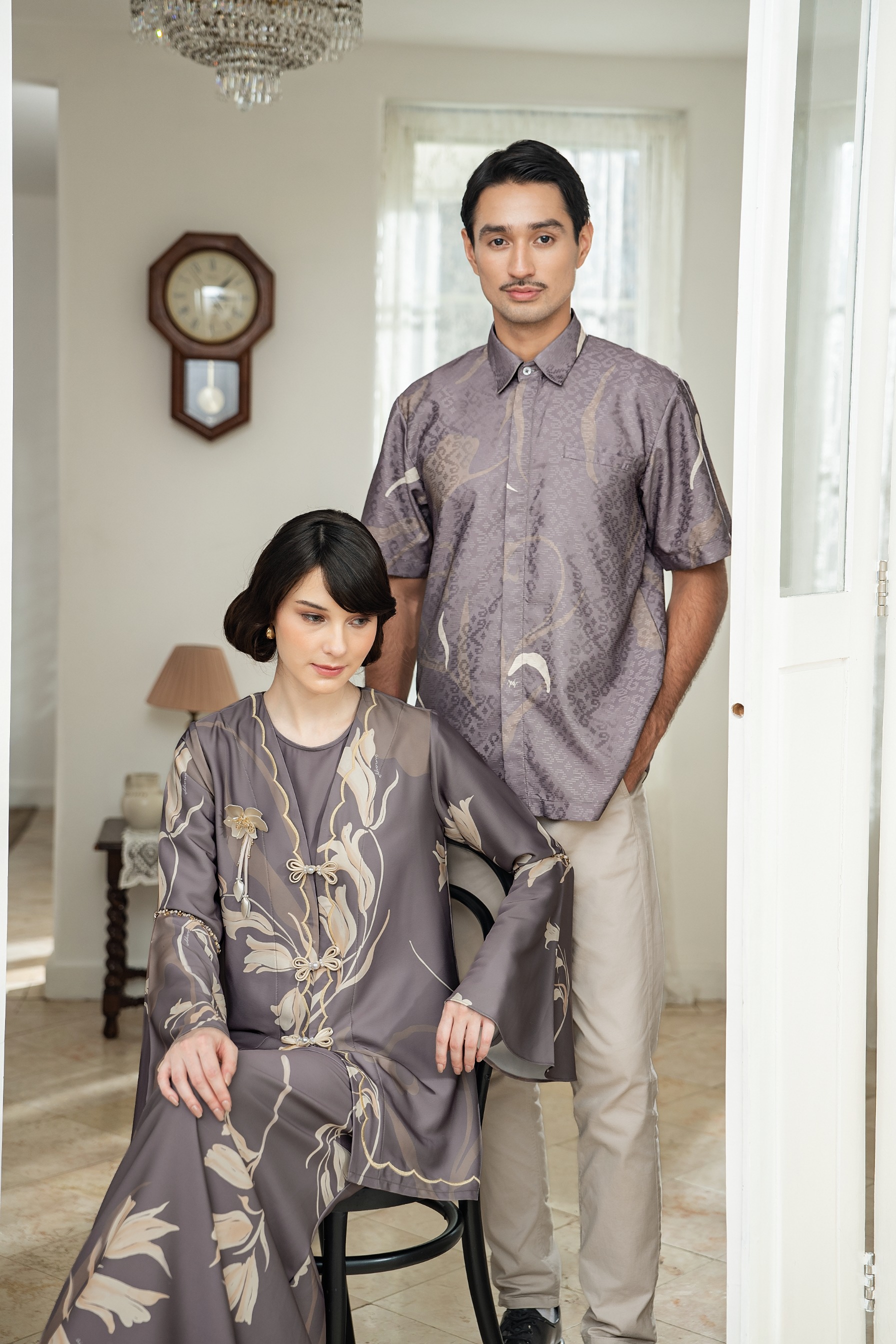 PO Lana Shirt Men in Misty Taupe