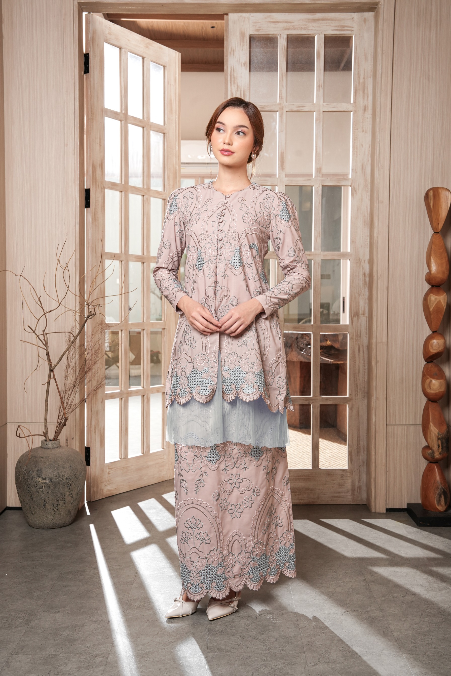 Niskala Kurung in Bloom
