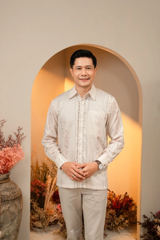 Image of PO Kayana Shirt Men in Pine Mist