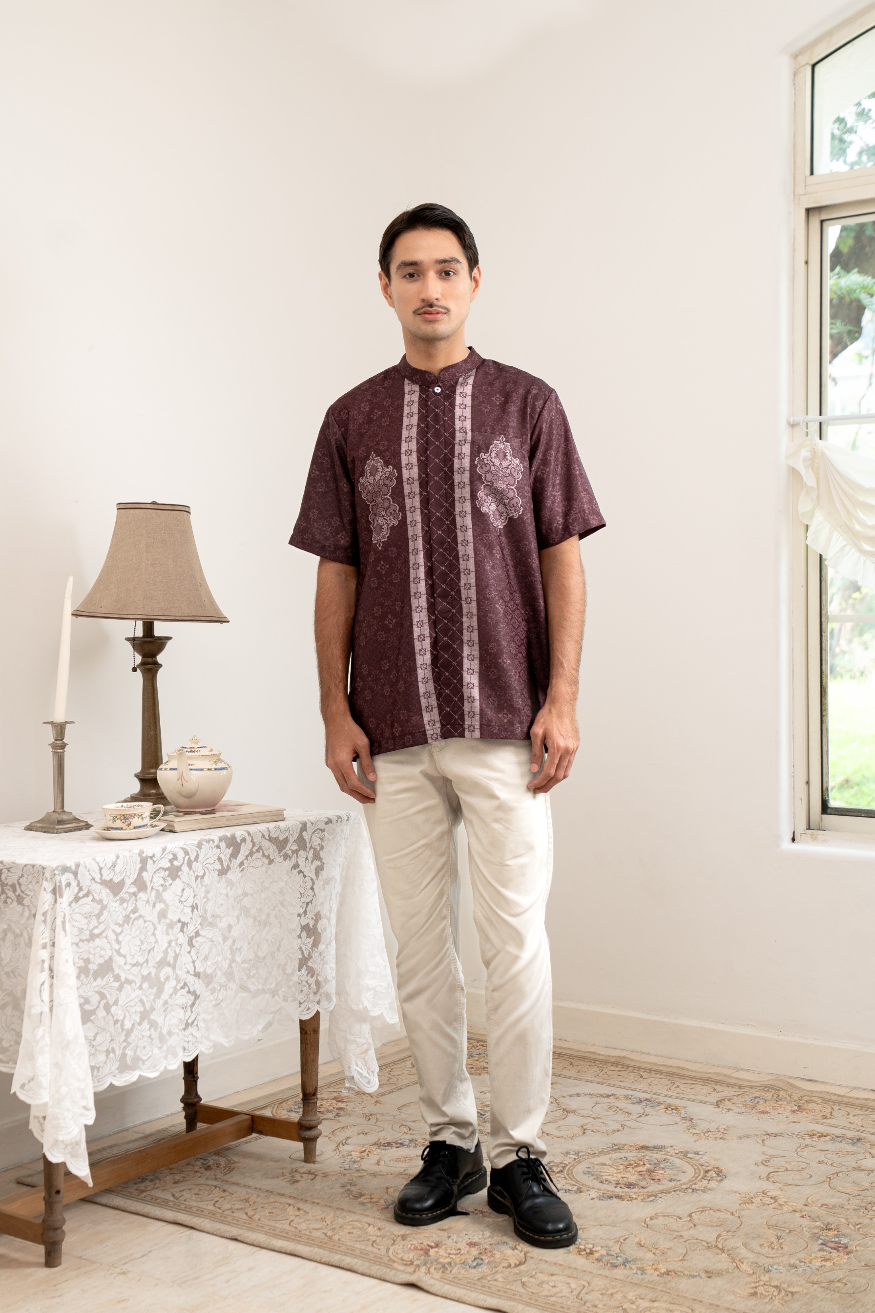 PO Omah Nenek Koko in Vintage Burgundy